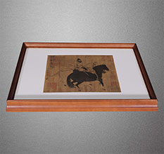 城关书画装裱配框服务案例