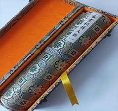 城关书画装裱案例